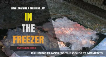 Preserving Venison: The Ultimate Guide to Freezing Deer Hide
