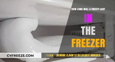 Chill Facts: The Surprising Lifespan of a Frosty in Your Freezer