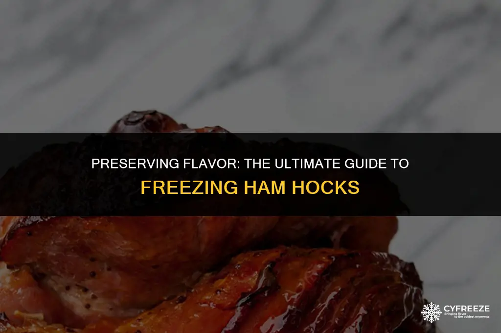how long will a ham hock last in the freezer