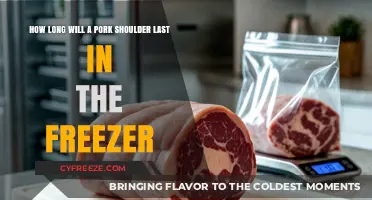 Freezing Pork Shoulder: A Guide to Optimal Storage Duration