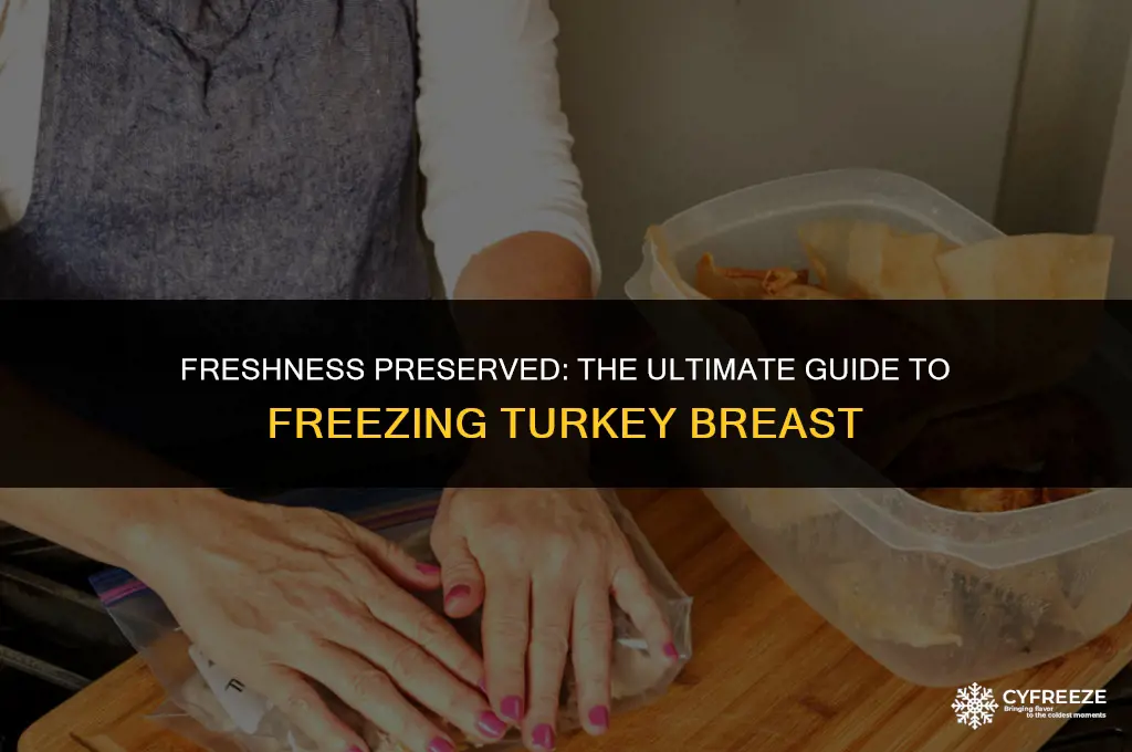 how long will a turkey breast keep in the freezer