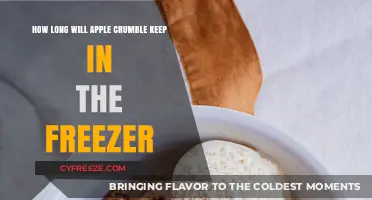 Apple Crumble Storage: Freezing Tips for Optimal Freshness