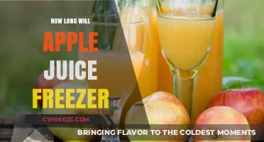 The Ultimate Guide to Freezing Apple Juice: Shelf Life and Tips