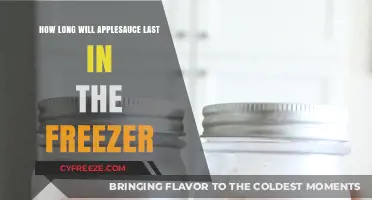 Maximizing Applesauce Shelf Life: A Freezer Storage Guide