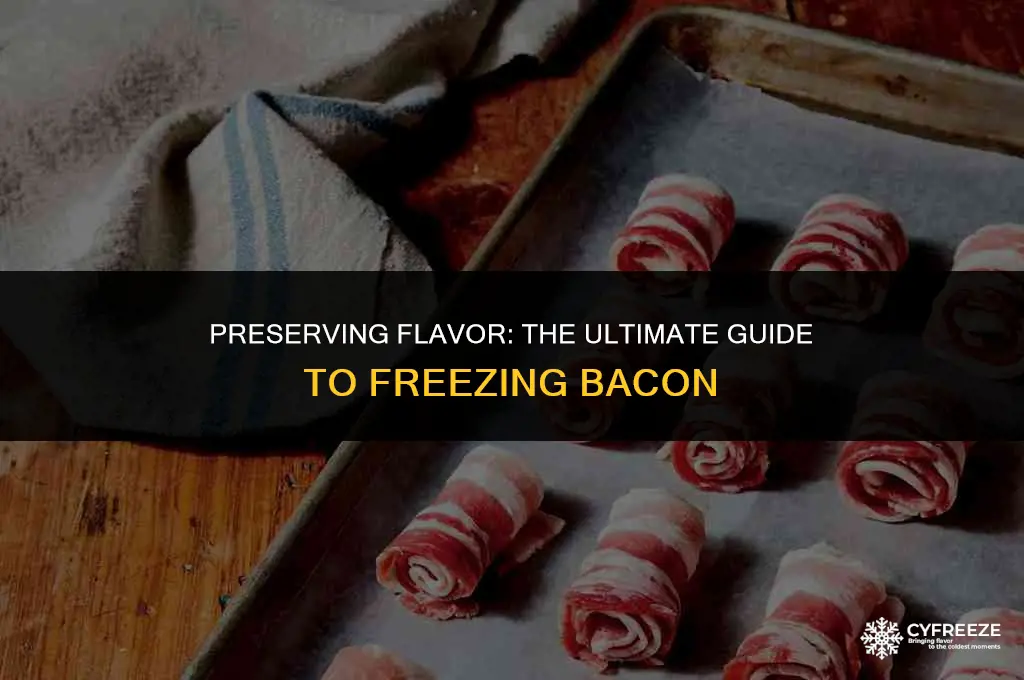 how long will bacon last in deep freezer