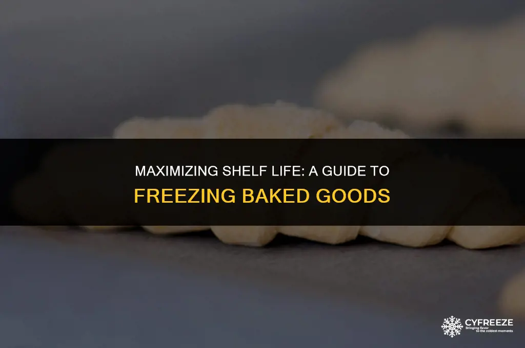 how long will baked goods last in the freezer