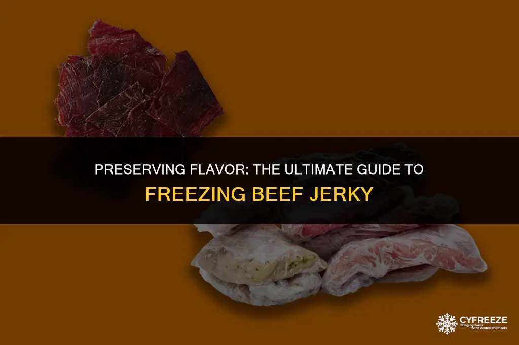 how long will beef jerky last in the freezer