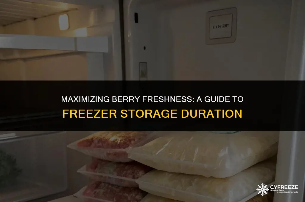 how long will berries last in freezer