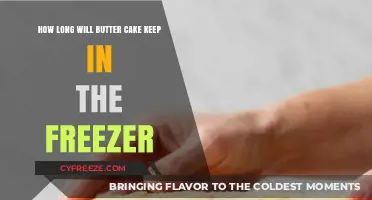 The Ultimate Guide to Freezing Butter Cake: Shelf Life and Tips