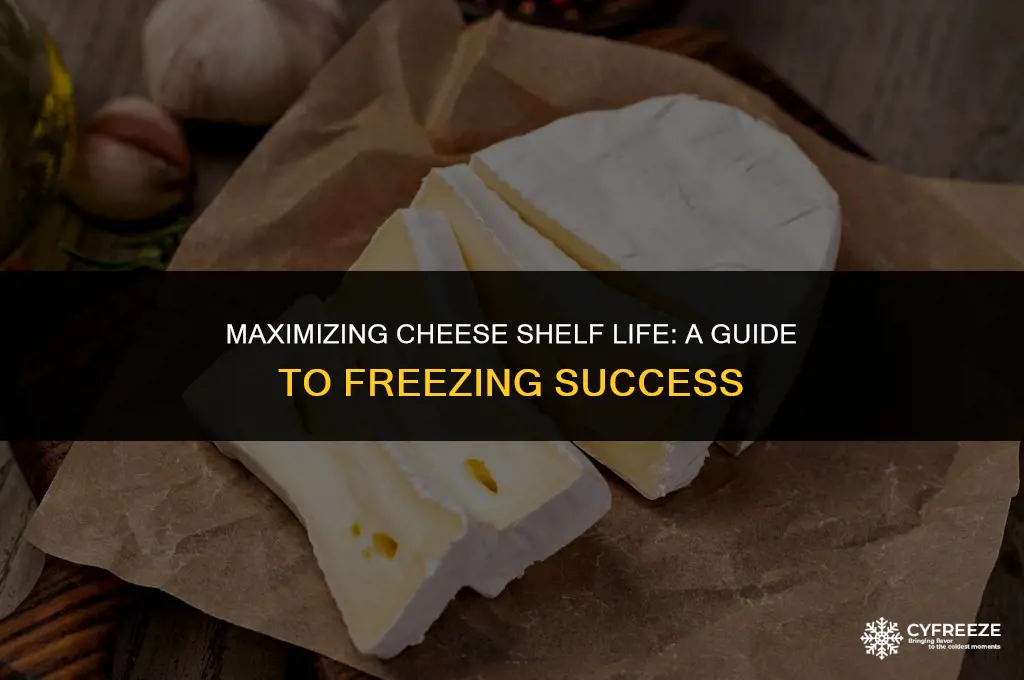 how long will cheese last in the freezer