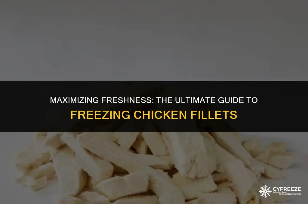 how long will chicken fillets last in the freezer