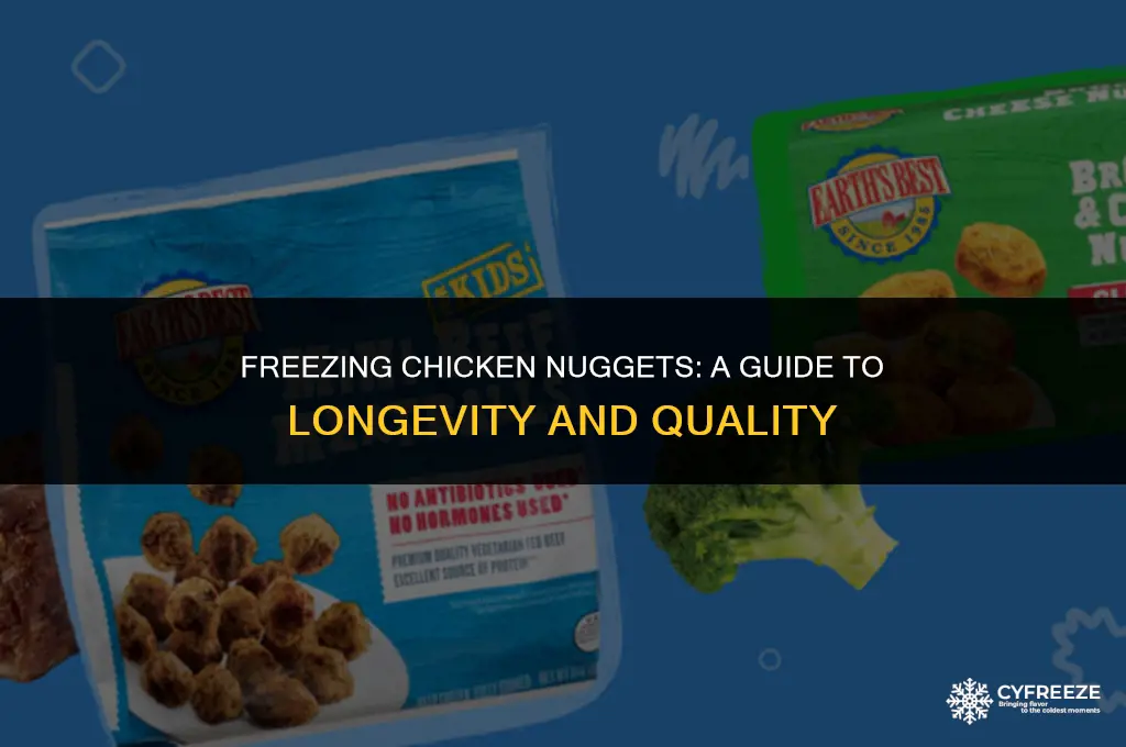 how long will chicken nuggets last in the freezer