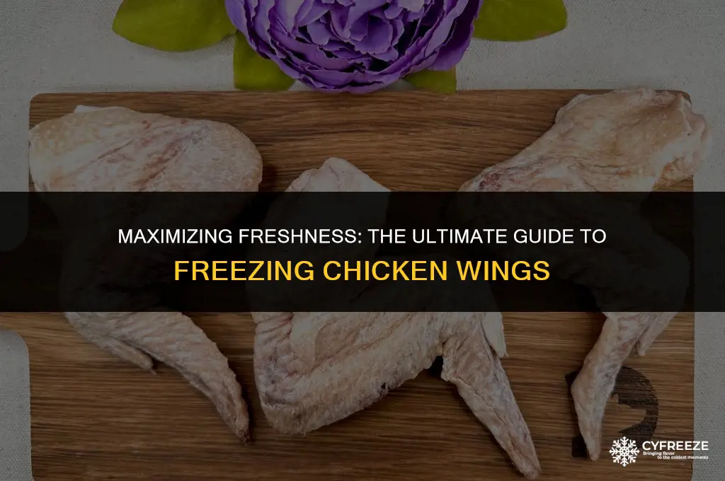 how long will chicken wings keep in the freezer