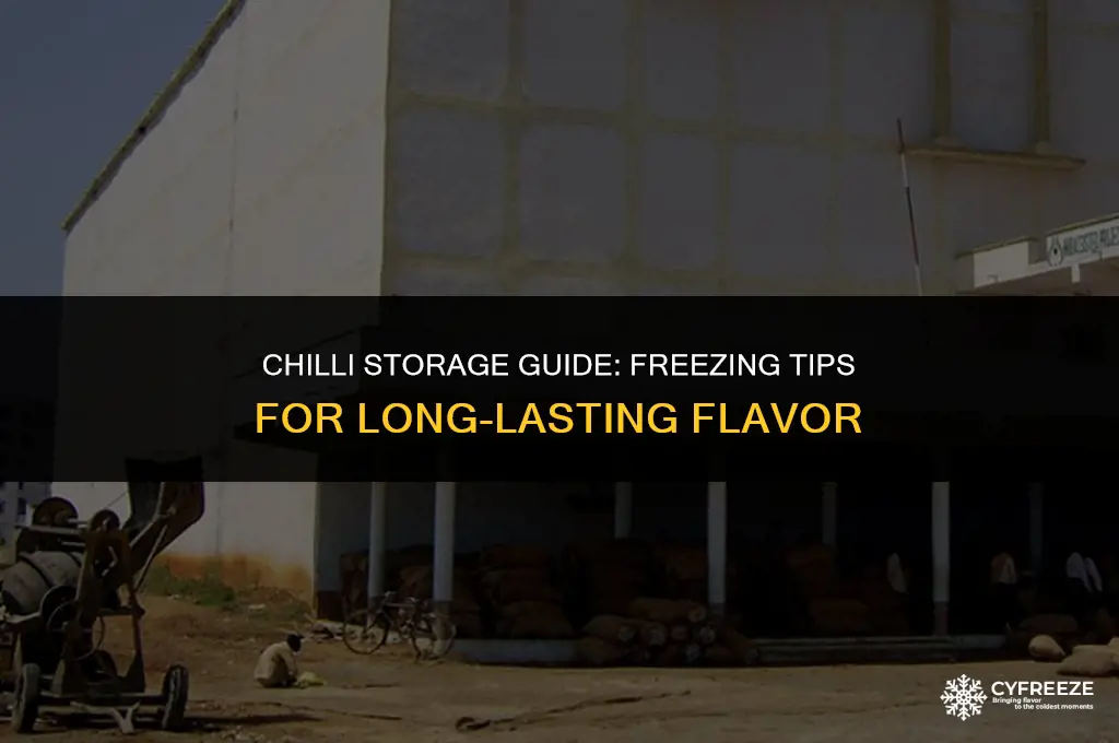 how long will chilli keep in the freezer