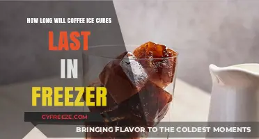 Maximizing Freshness: The Lifespan of Coffee Ice Cubes in Your Freezer