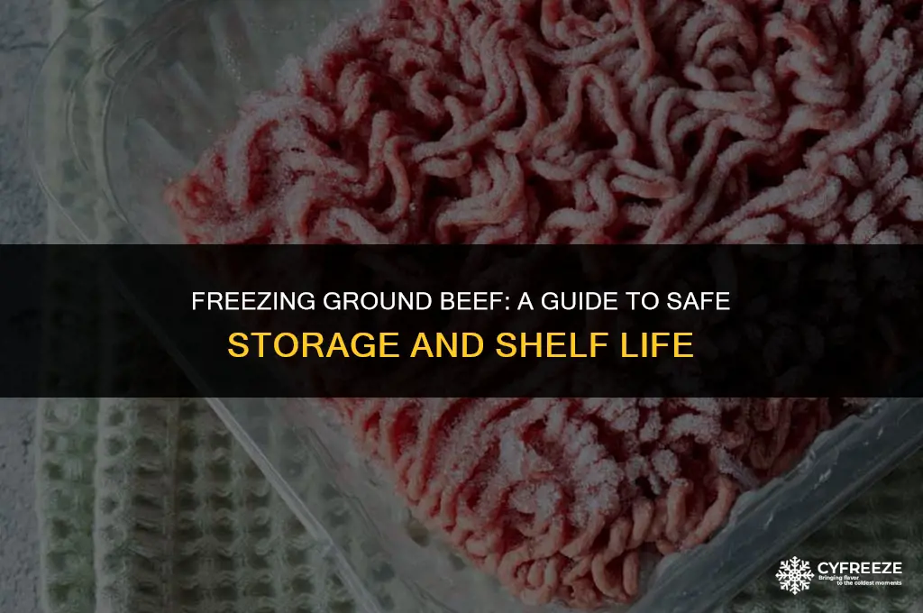 how long will cooked ground beef last in the freezer