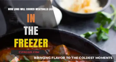 Freezing Meatballs: A Guide to Optimal Storage and Shelf Life