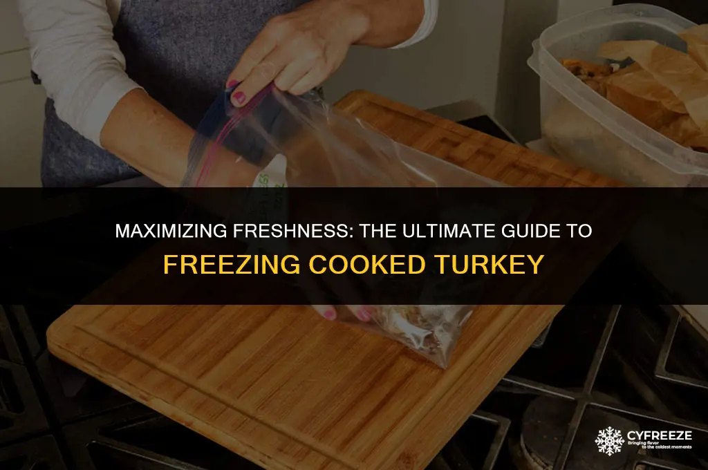 how long will cooked turkey last in the freezer