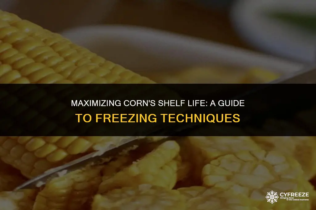 how long will corn last in freezer