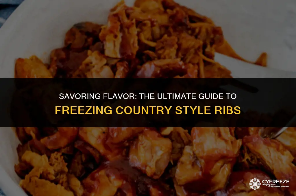 how long will country style ribs last in freezer