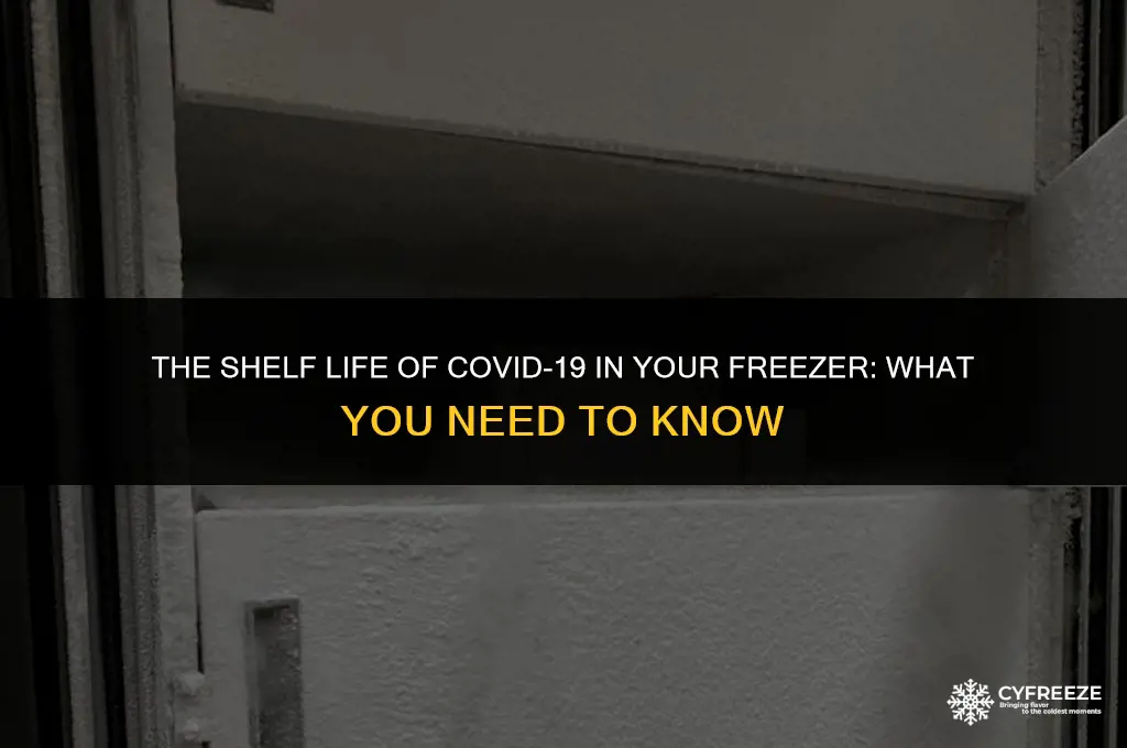 how long will covid 19 last in freezer