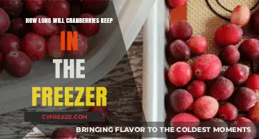 Cranberry Preservation: A Guide to Freezing and Storage Duration