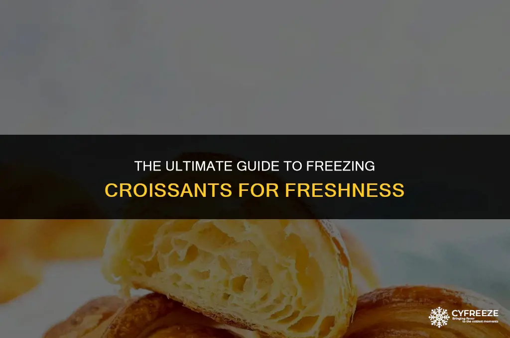 how long will croissants freeze