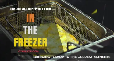 Maximizing Deep Frying Oil Shelf Life: A Freezer Storage Guide
