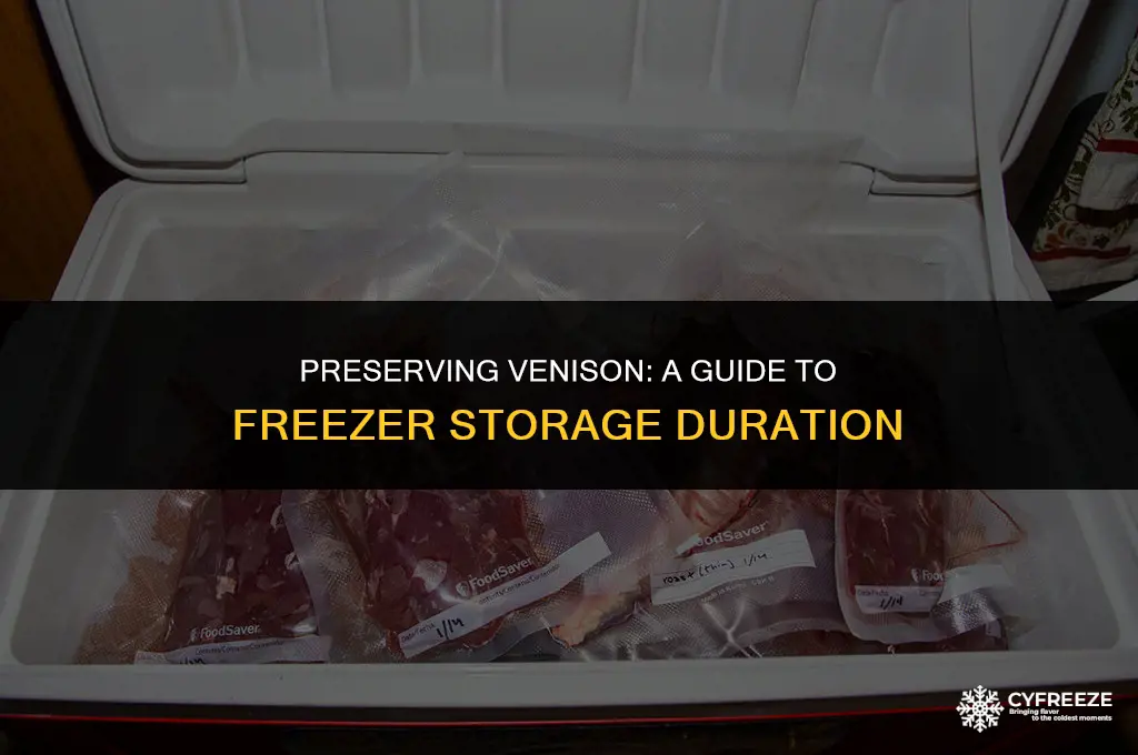 how long will deer meat keep in the freezer