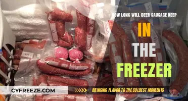 Preserving Venison Sausage: A Guide to Freezer Storage Duration