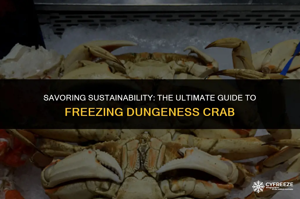 how long will dungeness crab last in the freezer