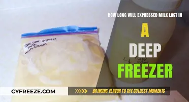 Maximizing Milk Storage: A Guide to Deep Freezing Expressed Milk