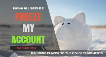 Understanding Fidelity 401k Account Freeze Duration