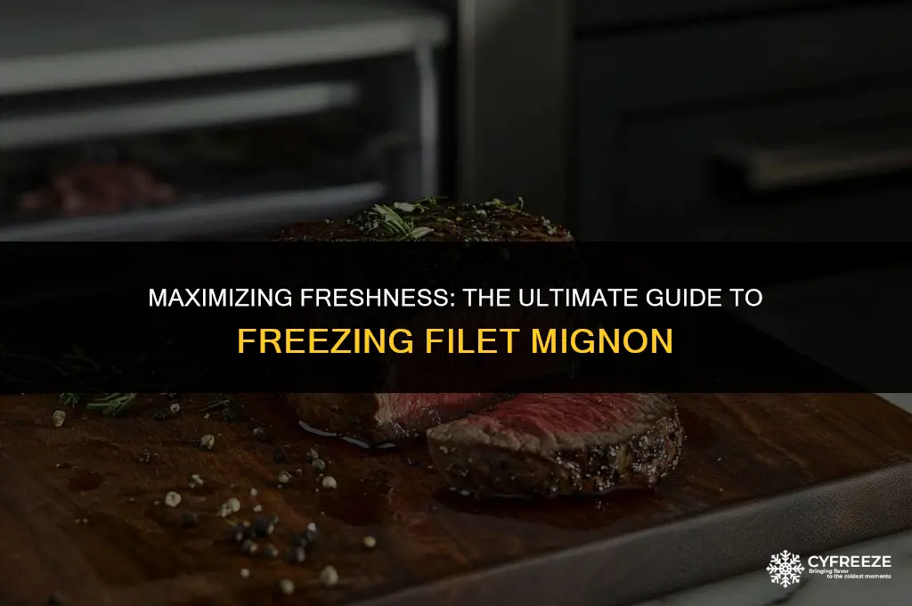 how long will filet mignon last in the freezer