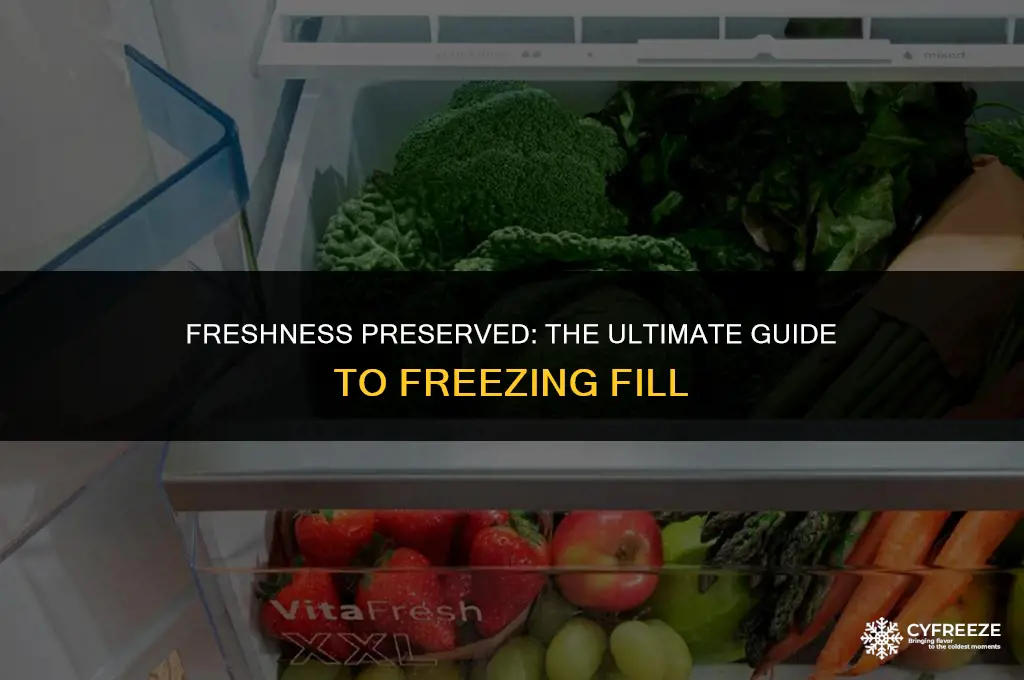 how long will fill keep in freezer