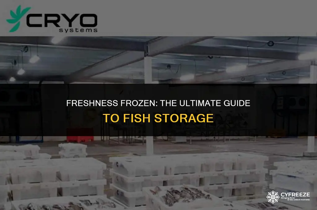 how long will fish stay good in the freezer
