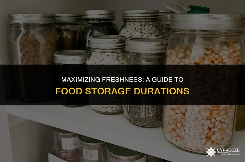 how long will food lasst in refrigerator or freezer