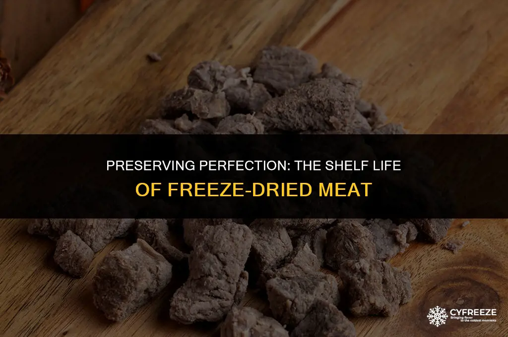 how long will freeze dried meat last