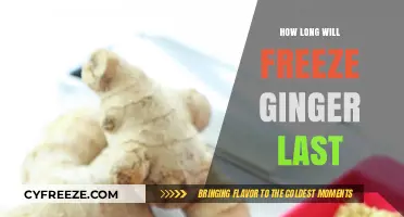 Maximizing Ginger's Shelf Life: A Guide to Freezing and Storage