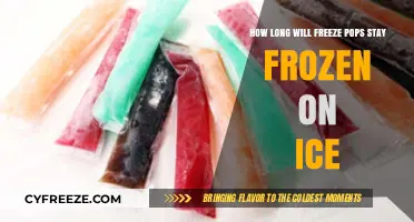 Chill Treats: The Surprising Longevity of Freeze Pops on Ice