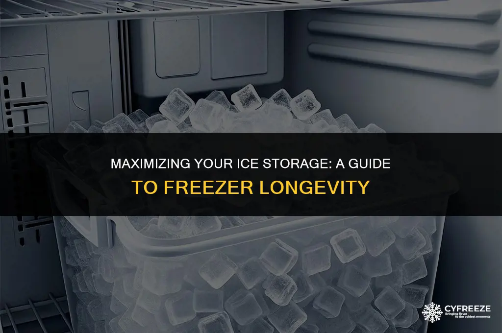 how long will freezer full of ice last