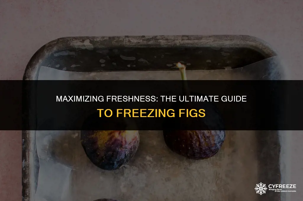 how long will fresh figs last in freezer