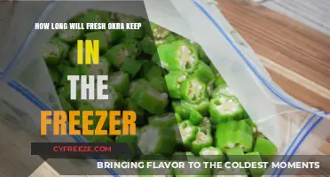 Freezing Fresh Okra: A Guide to Optimal Storage Duration