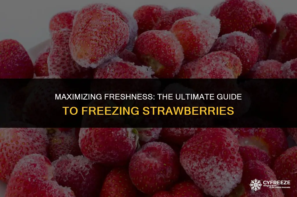 how long will fresh strawberries last in the freezer