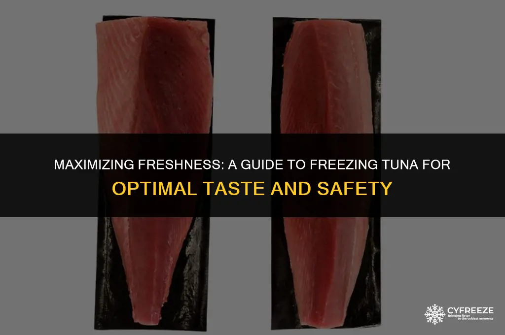 how long will fresh tuna last in freezer