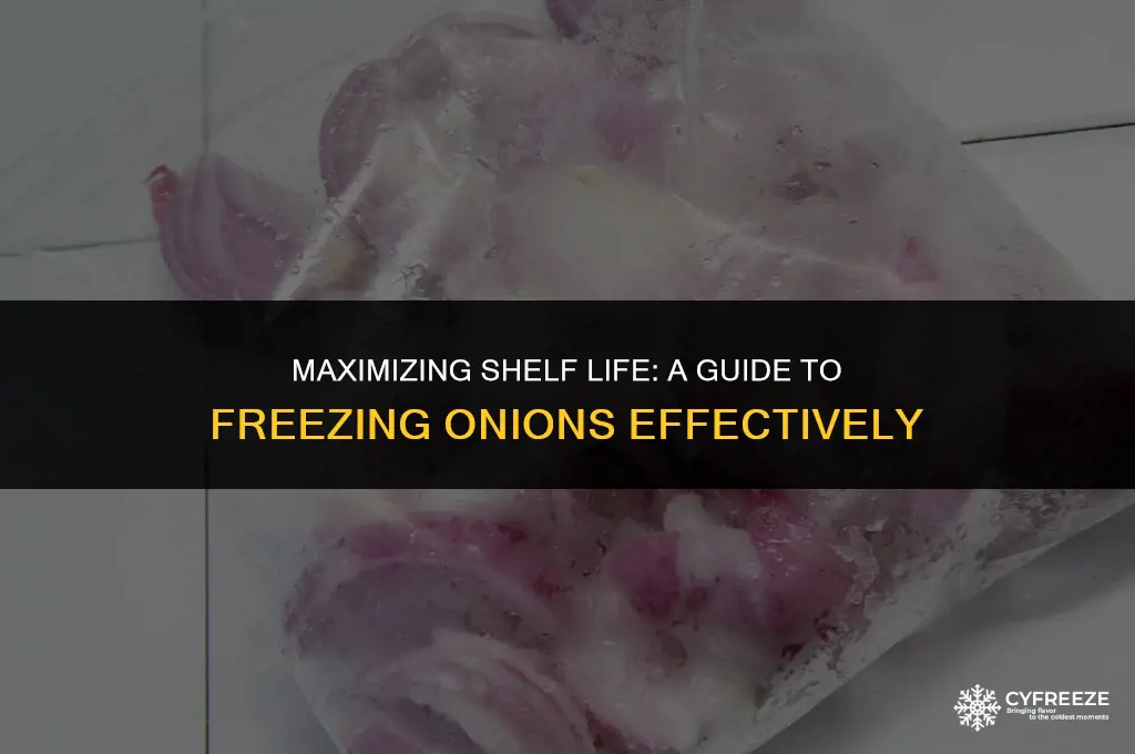 how long will frozen onions last in the freezer
