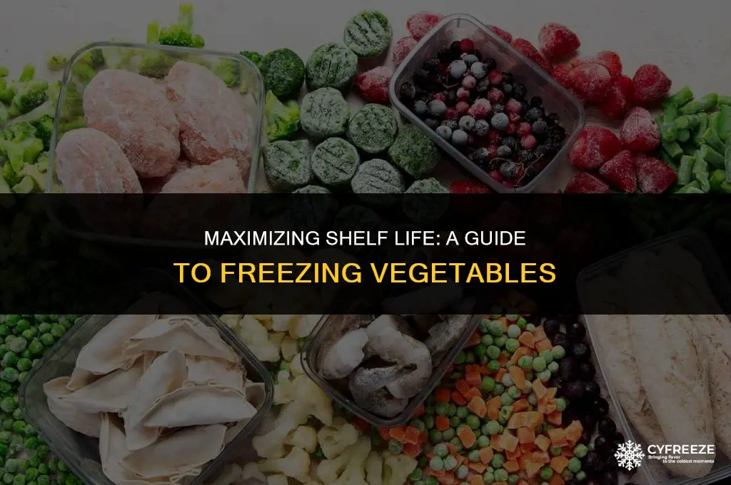 how long will frozen vegetables last in the freezer