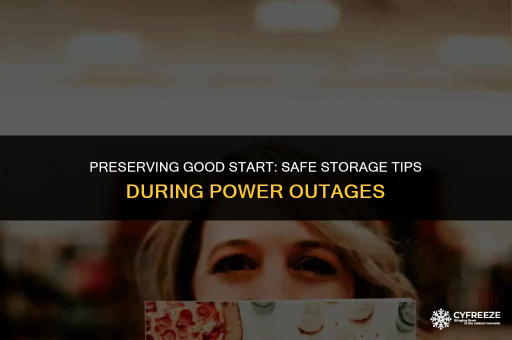 how long will good start safe in freezer without power