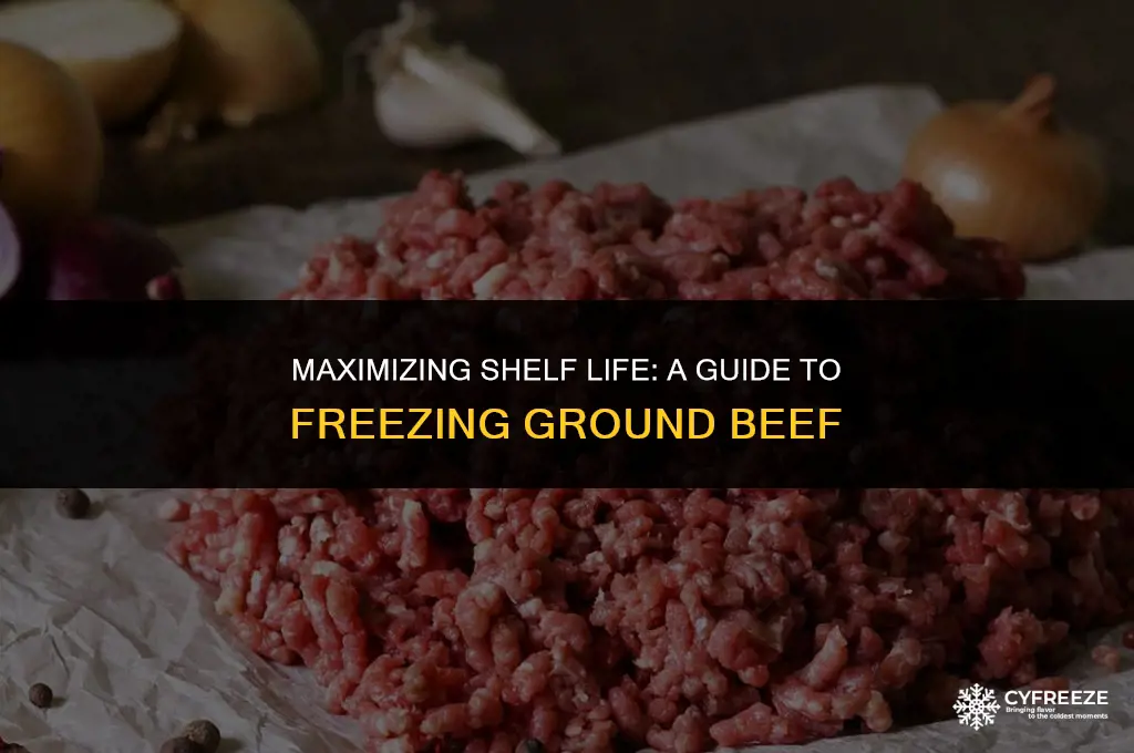 how long will ground beef last in the freezer