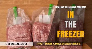 Maximizing Freshness: The Ultimate Guide to Freezing Ground Pork